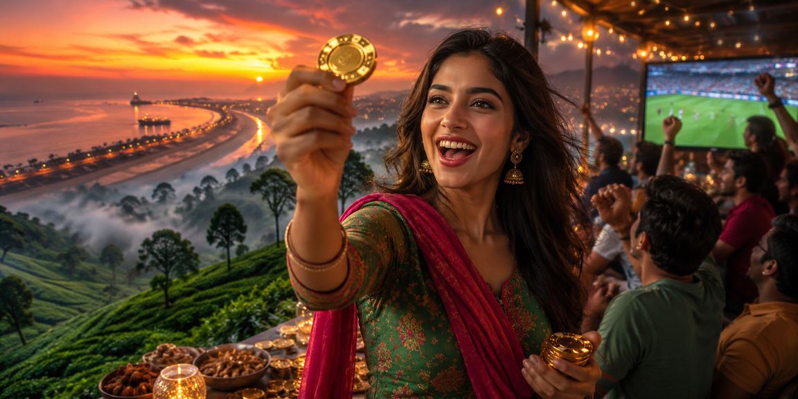চট্টগ্রামের চা বাগানের পটভূমিতে বিনোদন ও ক্যাসিনো অভিজ্ঞতার দৃশ্য