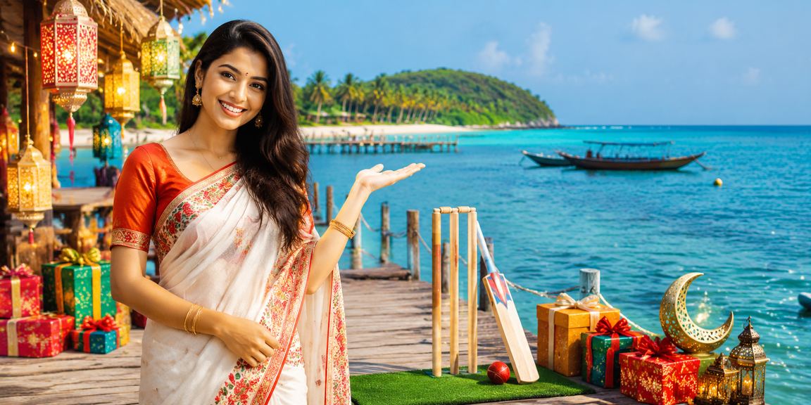 সেন্ট মার্টিন দ্বীপে ঈদ উৎসবের আনন্দময় পরিবেশে ক্রিকেট বেটিংয়ের দৃশ্য